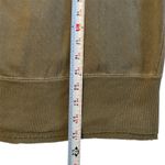 Vtg Y2K US Vintage Mineral Wash Distressed Full Zip Hoodie Sweatshirt Lg Cozy Green Photo 5