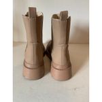 Dream Paris Dream Pairs chunky Chelsea boots tan size 8 Lug biker Photo 2