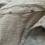 Tommy Hilfiger Olive Green Button Up Collared T-Shirt Midi Dress Size Large Photo 2