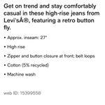 Levi's NWT Levi’s Ribcage Straight Ankle Jeans Light Wash Snap Front Distressed 31W 27L Photo 6