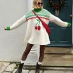 Free People Cherry Heart Sweater Dress Photo 2