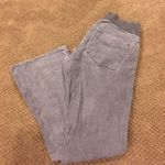 Gap Maternity Perfect Boot Grey Corduroys Photo 0