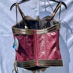 DC Comics Wonder Woman  Adult Corset Bustier Top Costume Medium NWT Photo 2