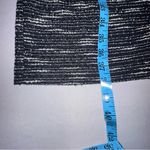 Karl Lagerfeld • Tweed Shift Dress Womens 12 Black White White Pearl Buttons Photo 12