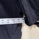 Free People NWT  FP Beach Tunic Top black size small oversized dress Photo 7