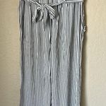 Wilfred Free Wilfred Black And White Striped Tie Back Capris Photo 6