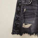 Hudson Jeans  Sade Mercury Lace Up Distressed Cut Off Denim Shorts Size 26 Photo 4
