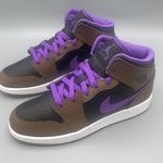 Nike Shoes Air Jordan Mid 7Y Big Girl Size 8.5 Photo 7