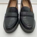 Naturalizer Women's Black Dabney Slip-On Lug Sole Heeled Loafers Size 7.5M Photo 4