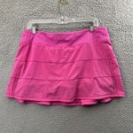 Lululemon  Pace Rival Skirt Skort Sonic Pink Athletic Tennis Golf Women's 10 Tall Photo 1