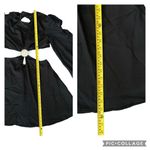 NEW Alamour the Label Romy Dress Black Dress LBD Mini Vacation Silk Sexy Size XL Photo 13