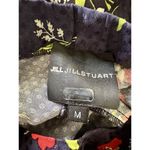 Jill Jill Stuart  Navy High Rise Floral Wide Leg Flat Front Pants Size Medium Photo 10