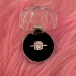 Sparkly round crystal ring size 9 Photo 0