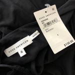 Good American  Good Touch '90s Plunge Back Dress Sleeveless Black 6 US 3XL Photo 2
