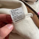 Commence Commense Sherpa Zip Jacket w/ Brown Corduroy Collar | Size L | Cream Fleece | NWT Cozy Preppy Look Photo 8