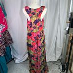 W118 By Walter Baker  Maxi Dress Large Multicolor‎ Floral Sleeveless Lined Photo 5