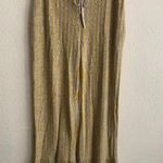 Egs California 🆕 Yellow Stripe Wide-Leg Pants L🆕 Photo 1