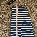 Isaac Mizrahi  Live! Textured‎ Ottoman Stripe Layered Pullover Navy Photo 4