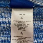 DC Comics Superman Long Sleeve Blue Sweater M (juniors) Photo 4