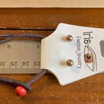 Iris 0044 Jewelry Multicolor Wooden Disc and Bead Necklace & Earring Set NEW Photo 4