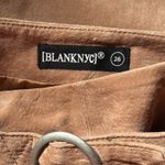 BLANK NYC  Tan Suede Mini Skirt - size 26 Photo 4