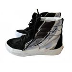 Vans FALL CLEARANCE NEW Sk8-Hi Bolt Black and Silver Sneakers w 6.5 Photo 1