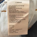 L'Agence COPY - L’agence Sada High Rise Slim Laguna Blue Size 24 Stretch Photo 6