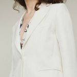 Maje Suit Jacket In Linen Blend NWT Size 38 Photo 3