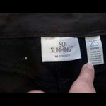 Chico's So Slimming by Chico’s Black Jeans Short Photo 2