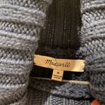 Madewell Wide Rib Turtleneck Sweater in Classic Indigo Stripe Medium Photo 7