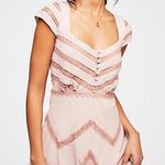 Free People ✨SALE  Elle Mini Dress Toasted Mink Size 0 NWT Photo 2