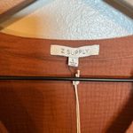 Z Supply  Zephyr Gauze Romper‎ In Vintage Brown Photo 2