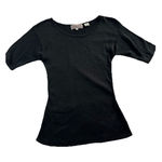 Westbound  100% Silk Rib Knit 1/2 Sleeve Sweater Size Small Photo 0