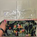 Charter Club  Luxury Linen Cotton Blend Pants Size Medium Tie Belt Tropical Wide Photo 2