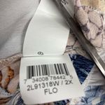 Karen Kane ‎  Women’s Multicolored Fall Leaf Design Top Size 2X Style Flo Photo 12