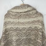 Sleeping On Snow Sweater Womens Beige Cardigan Open Asymmetrical Flowy XS Photo 7