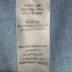 Soft Surroundings Blue Snap Up Ankle Leggings Photo 11