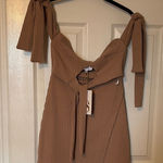 Sabo Skirt  Tan Mini Dress Photo 0