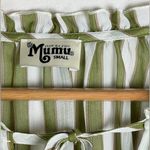 Show Me Your Mumu  Women’s Oversized Boho Sheer Stripe Tunic Blouse Lined Sz S Photo 1