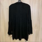 NWT Gilligan & O'Malley Black Cardigan Sweater with Open Front Sz Medium / Large Photo 2