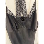 Black Lace Trim Cami and Shorts Pajama Set Women's Lingerie Loungewear Size XL Photo 3