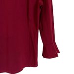 Talbots 𝅺 Maroon / Burgundy Long‎ Sleeve Tunic - Medium Photo 4