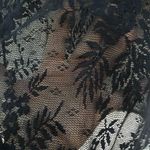 Bisou Bisou ‎ Sheer Black Lace Shirt Photo 4