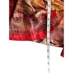 Mishca Women's Yellow & Pink Floral Shear Cardigan Size M Photo 5