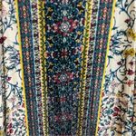 Gypsy Love Floral Geometric Size Medium Duster Kimono White Photo 2