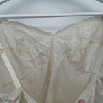 Sears Vintage Nylon Lace Tank Top Size 38 Womens Ivory Cream Lingerie Photo 5