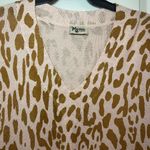 Show Me Your Mumu 🐆Women’s  Cliffside Tunic Sweater Pink and Brown Leopard Sz XS Photo 11