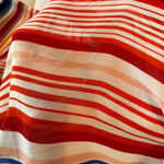 Sunny Leigh Sunny‎ Leigh Woman crossover sheer striped red white blue blouse size 3X Photo 10