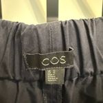 COS  Wide-Leg Trousers, Navy Blue Photo 3