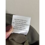 Lucy Paris Wide Leg Pants LINEN Pleated Trousers Medium EU 40 Green Classic Photo 4